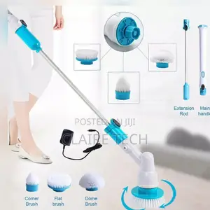 Rechargeable Cordless Spin Scrubber -Extends Upto 44 "