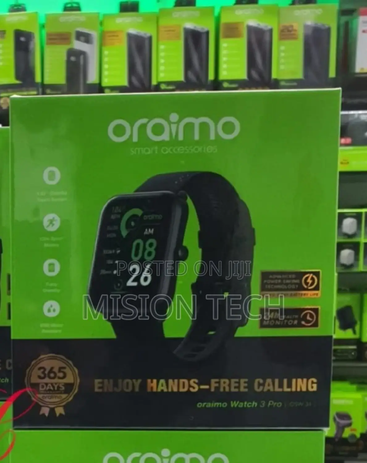 Oraimo Original Watch 3 Pro OSW-34 Smart Watch