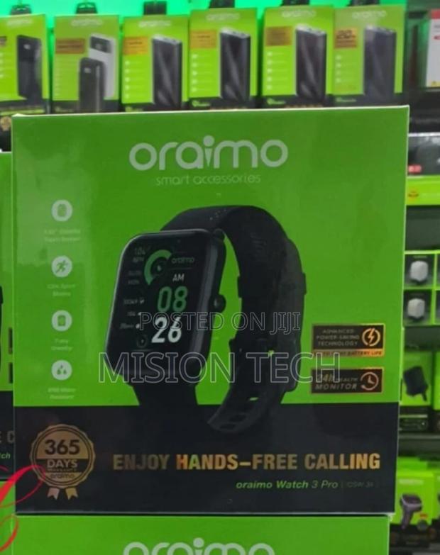 Oraimo Original Watch 3 Pro OSW-34 Smart Watch - thumbnail 2