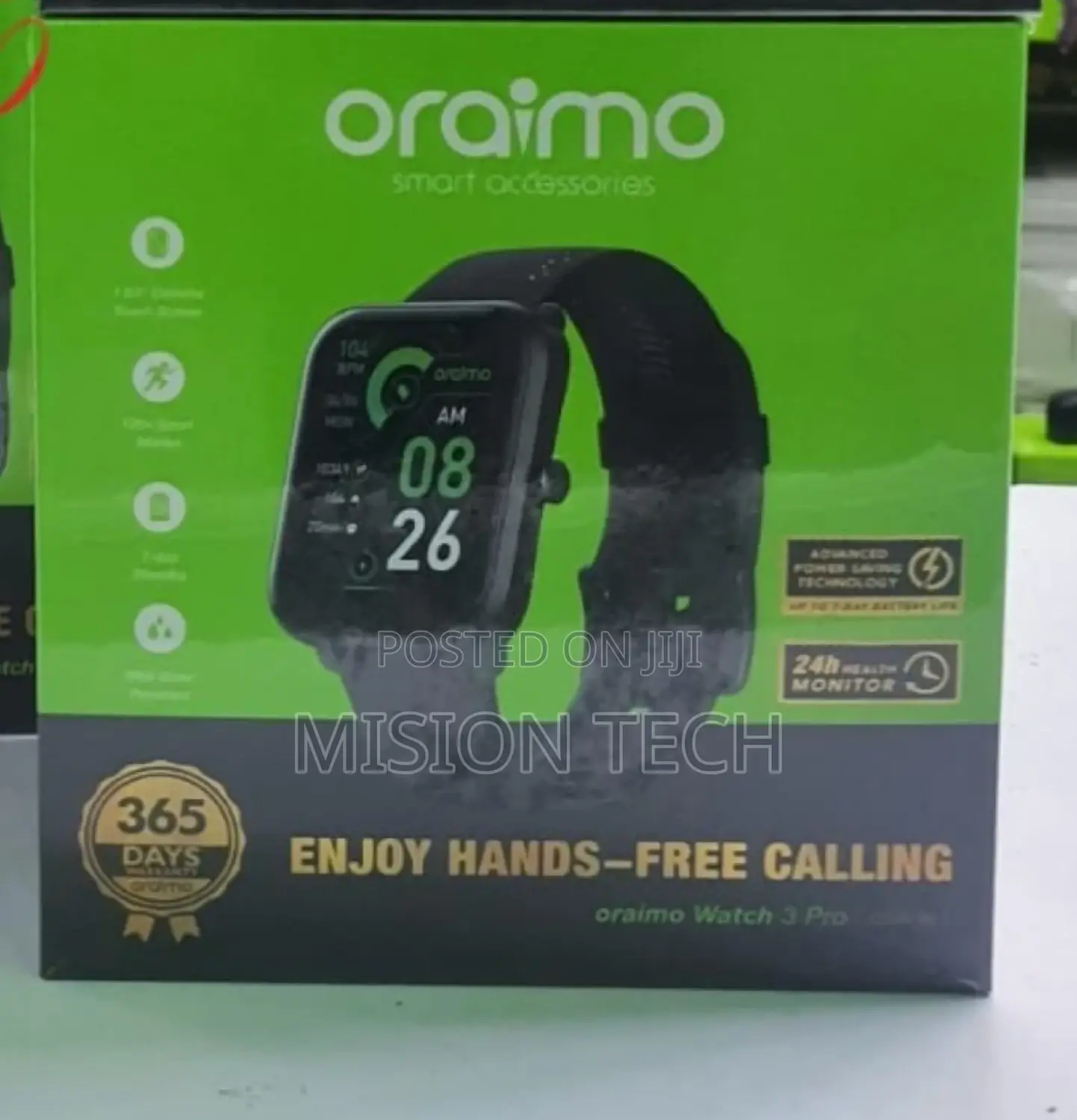 Brand New Oraimo Original Watch 3 Pro OSW-34 Smart Watch