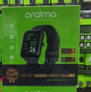 Oraimo OSW-34 Watch 3 Pro BT Call 1.83'' Touch Smart Watch