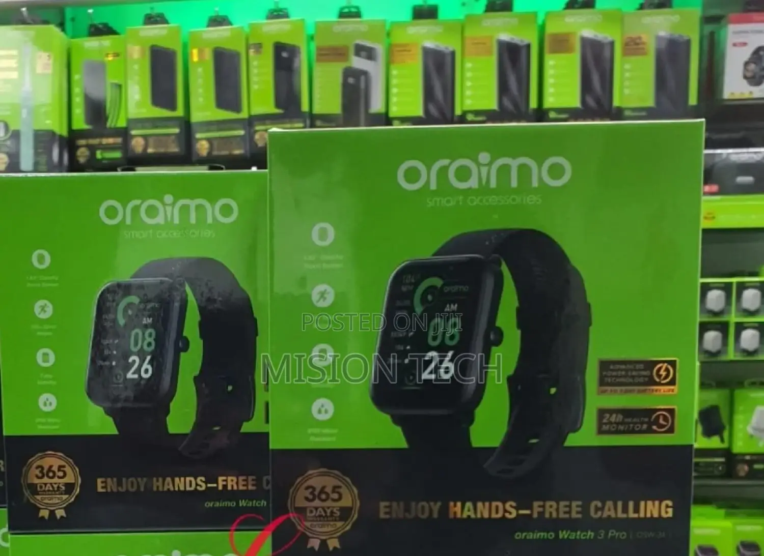 Oraimo Waterproof Watch 3 Pro OSW-34 Smart Watch