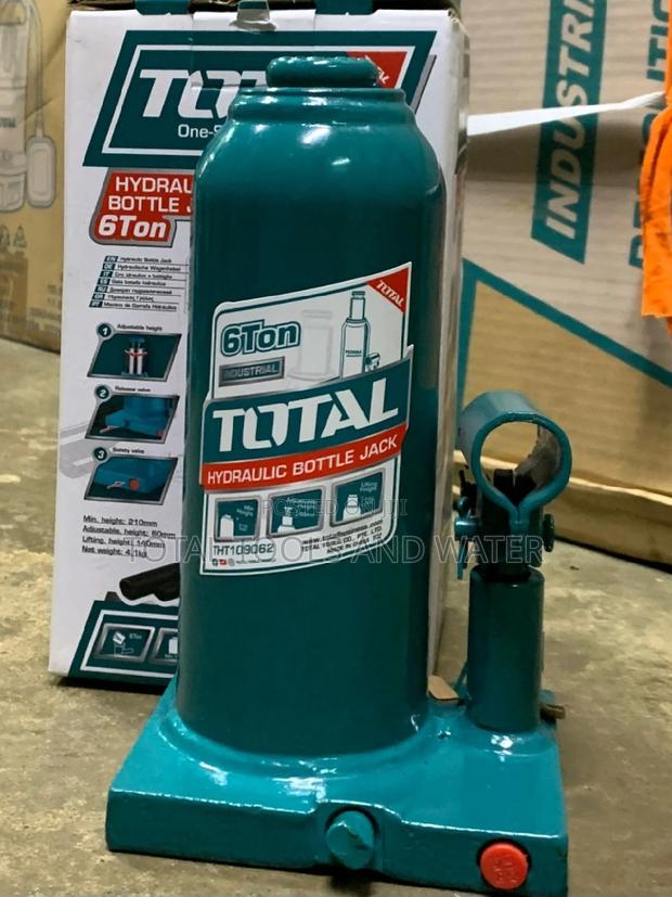 Total 6T Strong Hydraulic Bottle Jack
