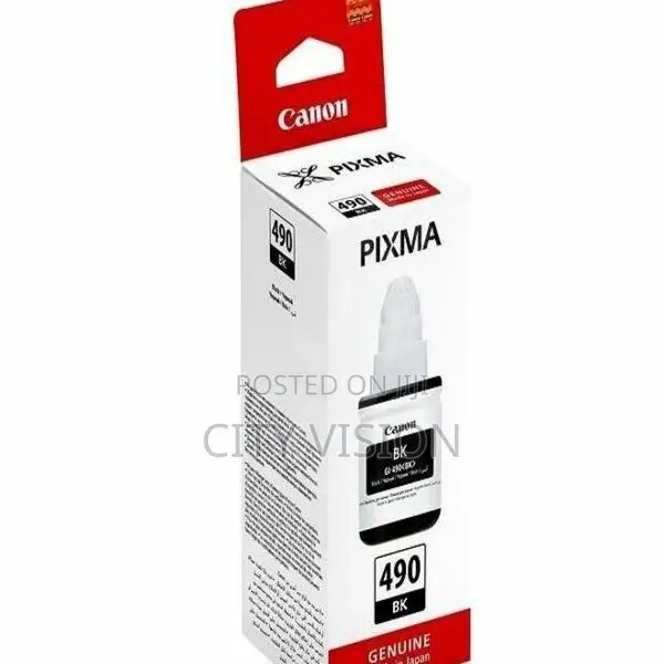 Canon (GI-490) Black Ink Bottle!! Black Ink Bottle!! GI-490!