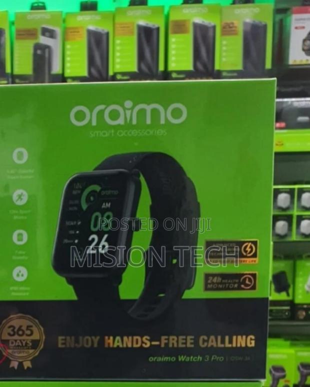 Oraimo OSW-34 Watch 3 Pro BT Call Touch Screen Smart Watch