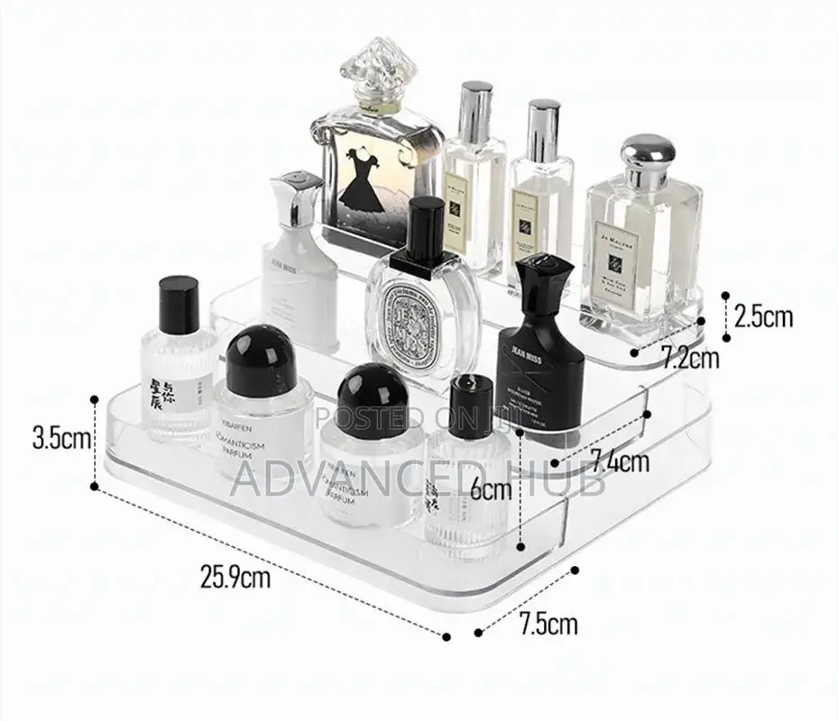 Acrylic Display Vanity Shelf Perfume Holder