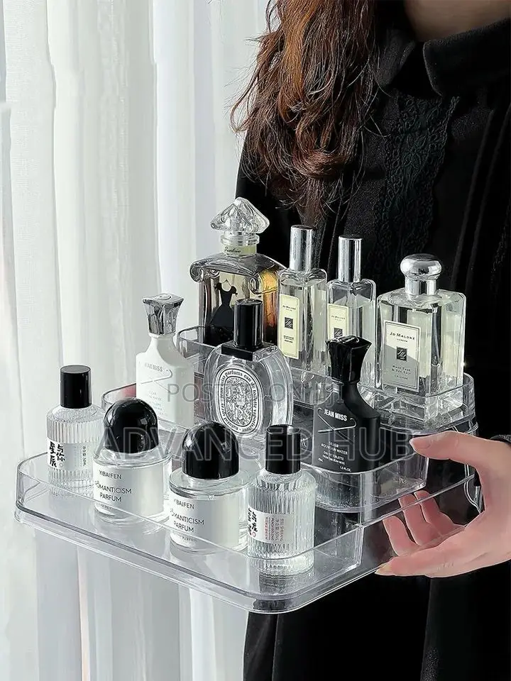 Acrylic Display Vanity Shelf Perfume Holder