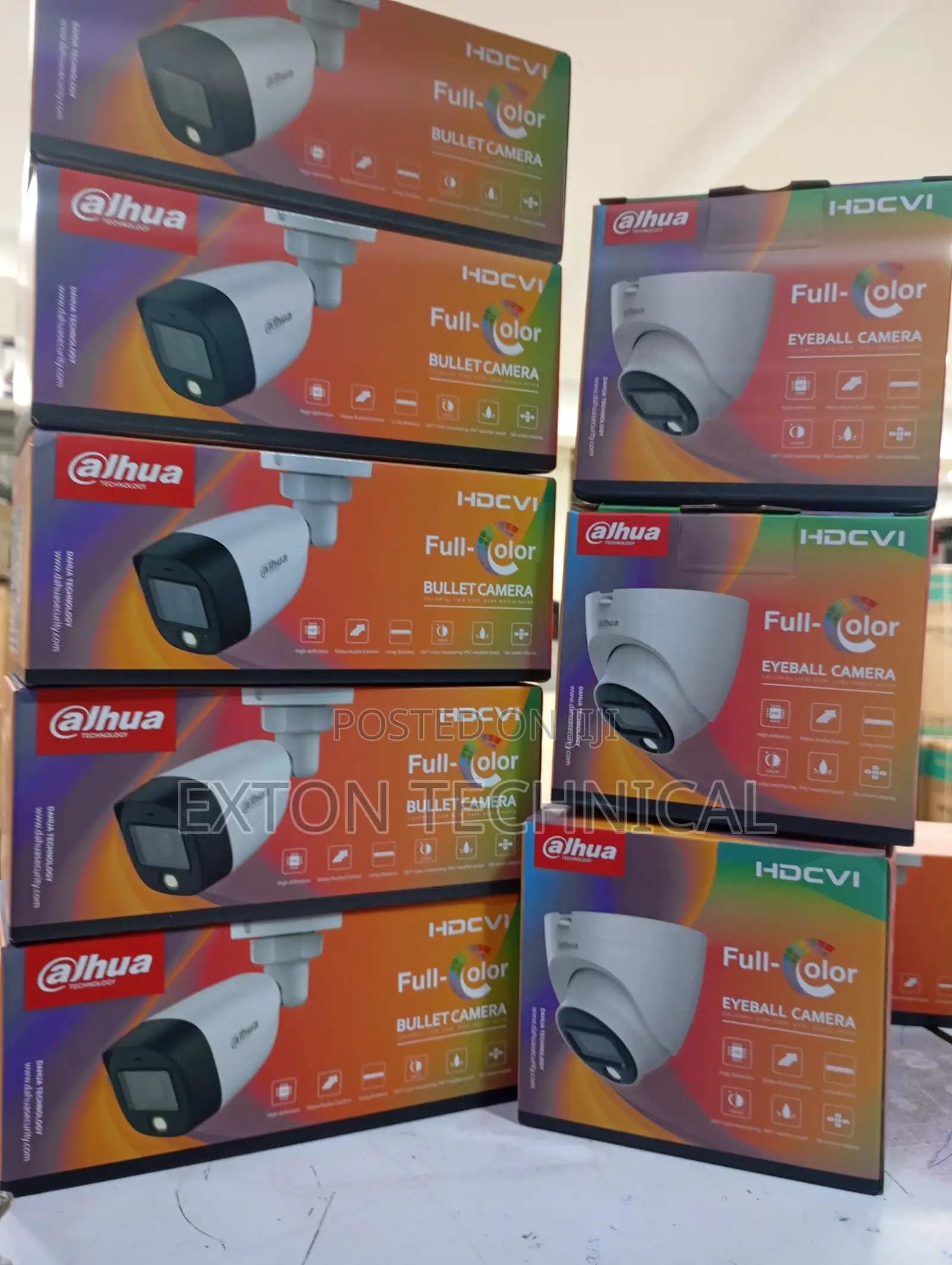 Indoor and Outdoor Full Color Camera With Audio