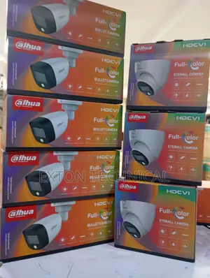 Indoor and Outdoor Full Color Camera With Audio