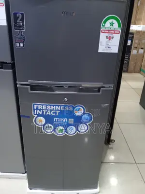 Mika Fridge, 118L, 2 Door Top Mount Freezer, MRDCD118DS
