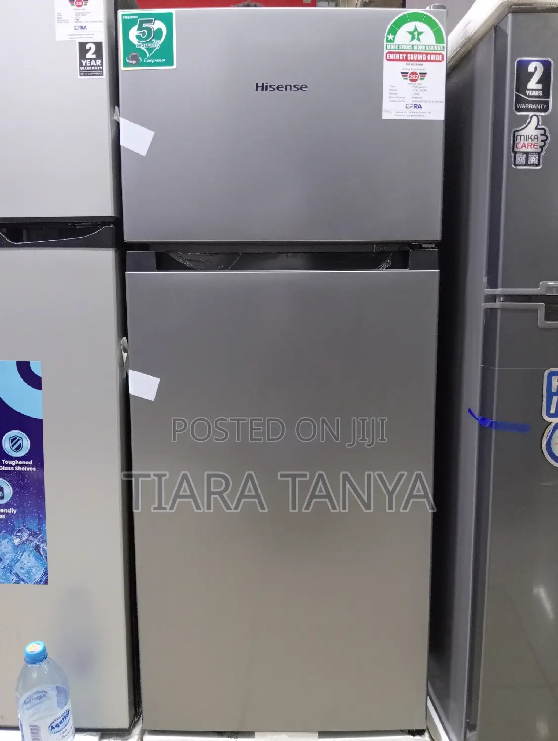 Hisense Ref120dr 120l 2 Door Fridge