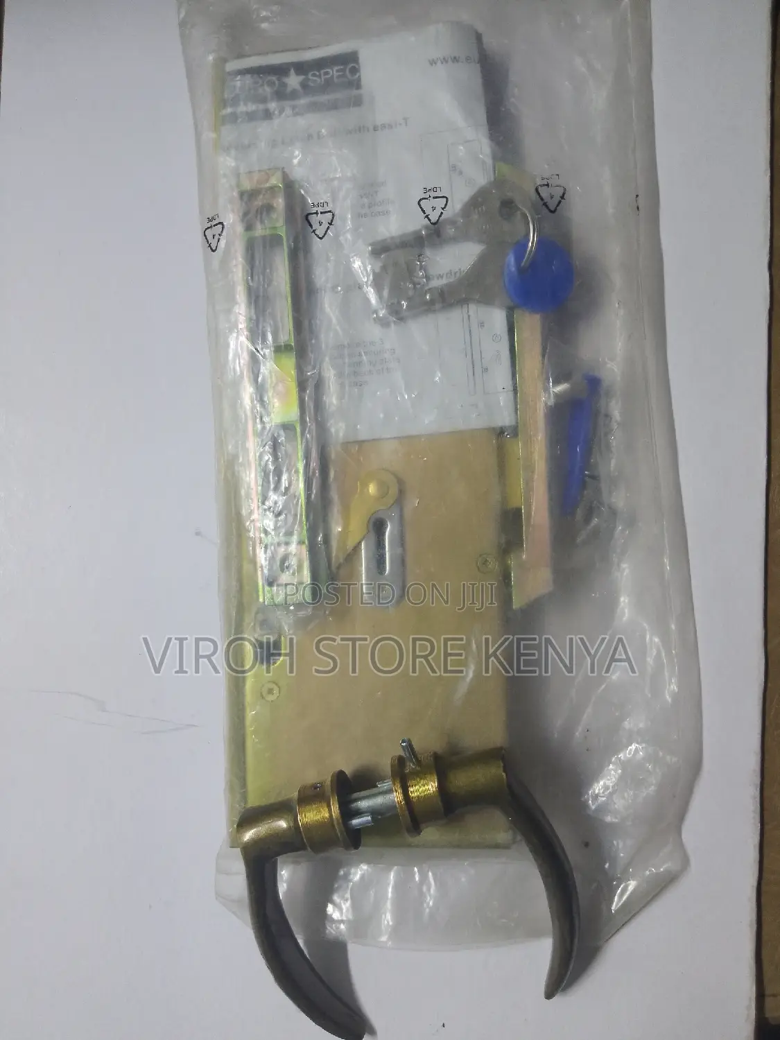Eurospec Steel Door Lock Heavy Duty Lock - Universal Lock