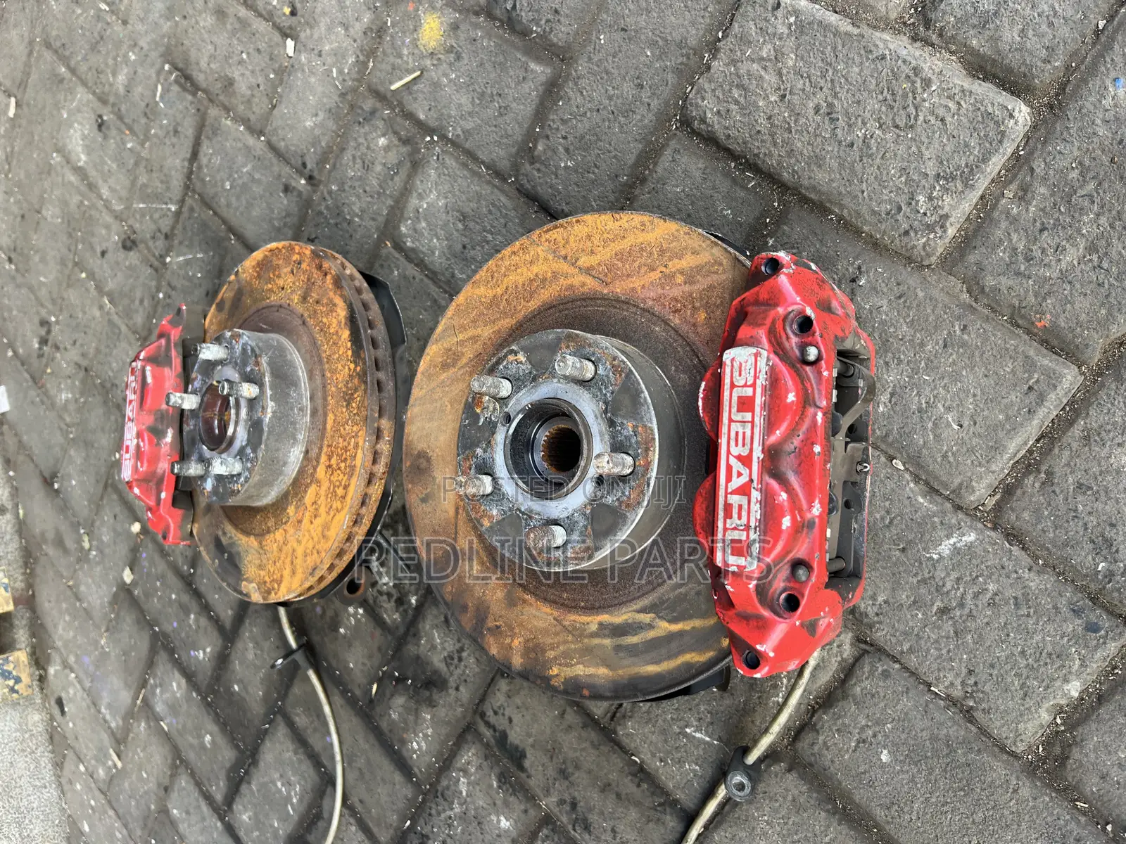 WRX 4pot Brake Callipers