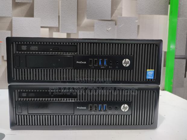 Desktop Computer HP ProDesk 600 G1 8GB Intel Core i5 HDD 500GB - main view