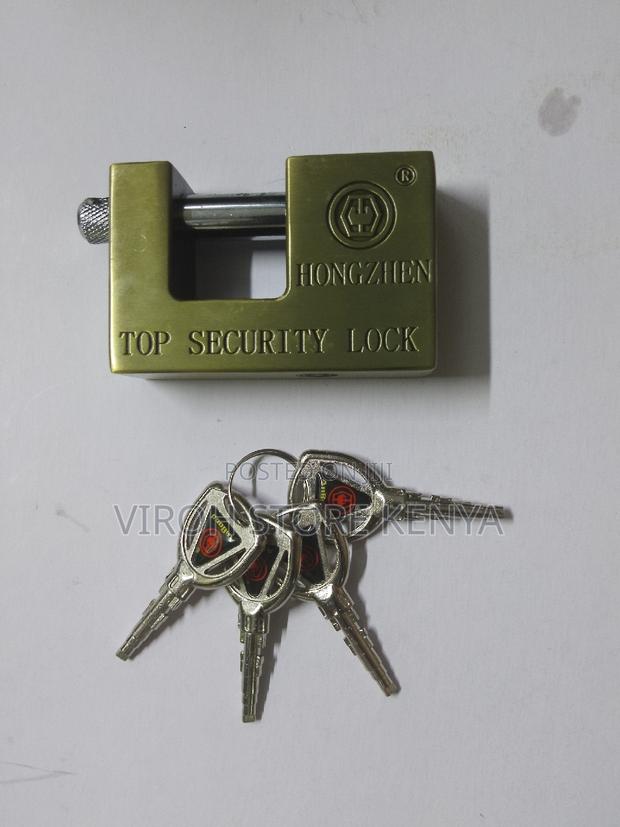 Anbound Honghzen 80mm Top Security Rectangular Padlock 4keys