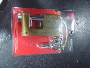 Anbound 90mm Rectangular Padlock 5 Star Rating Lock - thumbnail 2