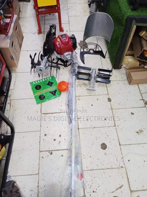 Brushcuterr With Tiller,Winder and Harvester - main view