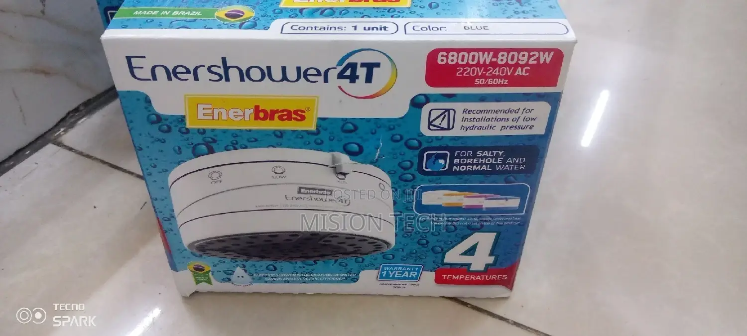 Brand New Electric Enershower 4t