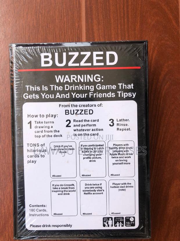 Hilarious Adult Party Buzzed Game - main view