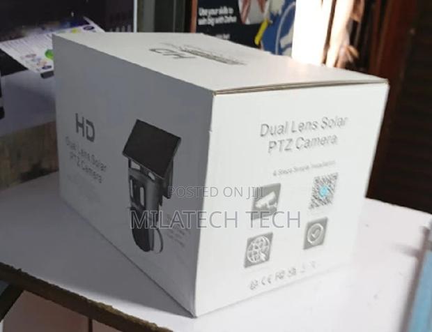 PTZ Solar CCTV Camera Solar 4G PTZ Camera Dual Lens - main view