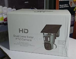 Ubox Dual Lens Solar PTZ Camera Top Security Camera. - thumbnail 2