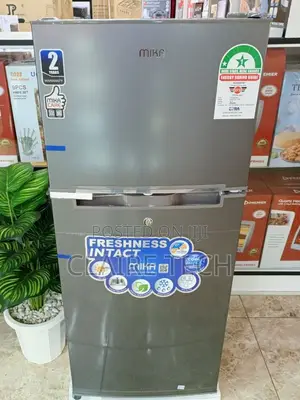 Mika 138 Litres Double Door Fridge