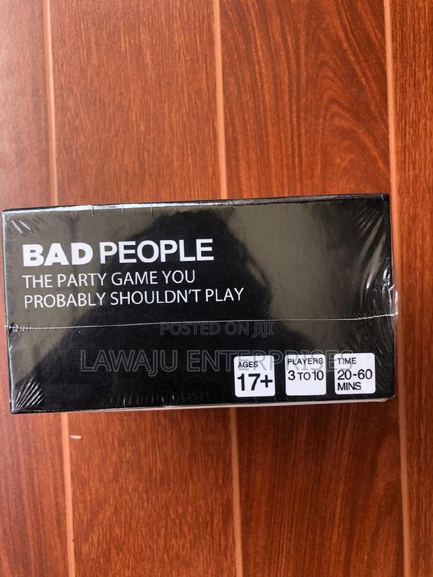 Bad People Party Game - main view