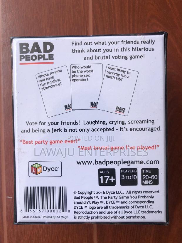 Hilarious Party Game-Bad People - main view