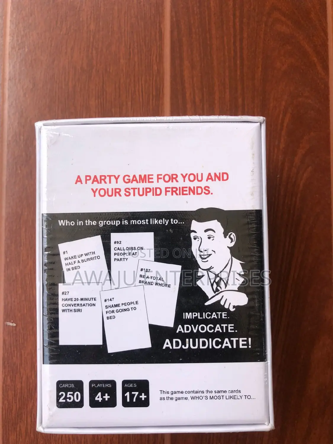 A Party Game for You and Your Friends