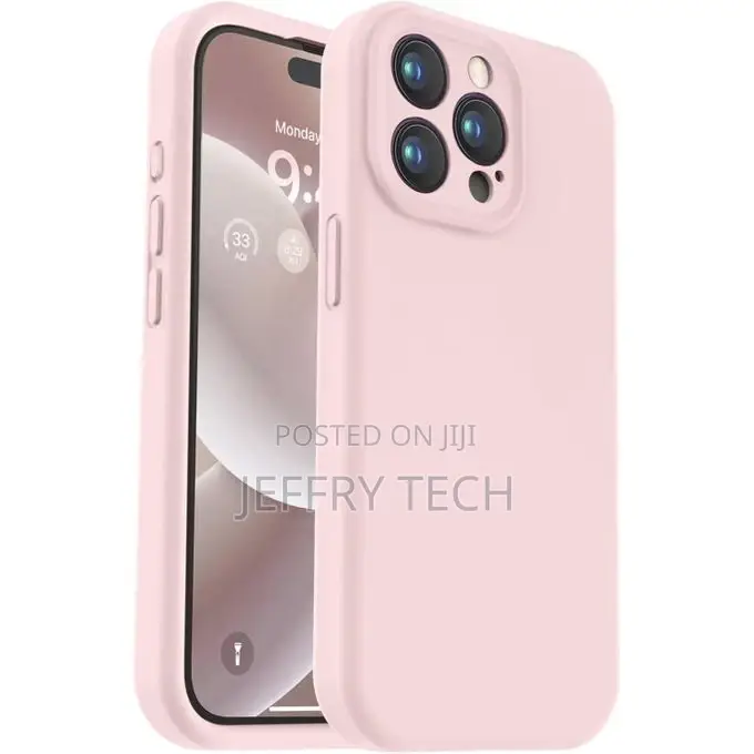 Silicone Case Cover for iPhone 15 Pro