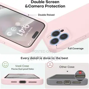 Silicone Case Cover for iPhone 15 Pro