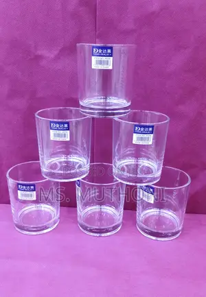 6 Pieces 245ml Whiskey Glasses