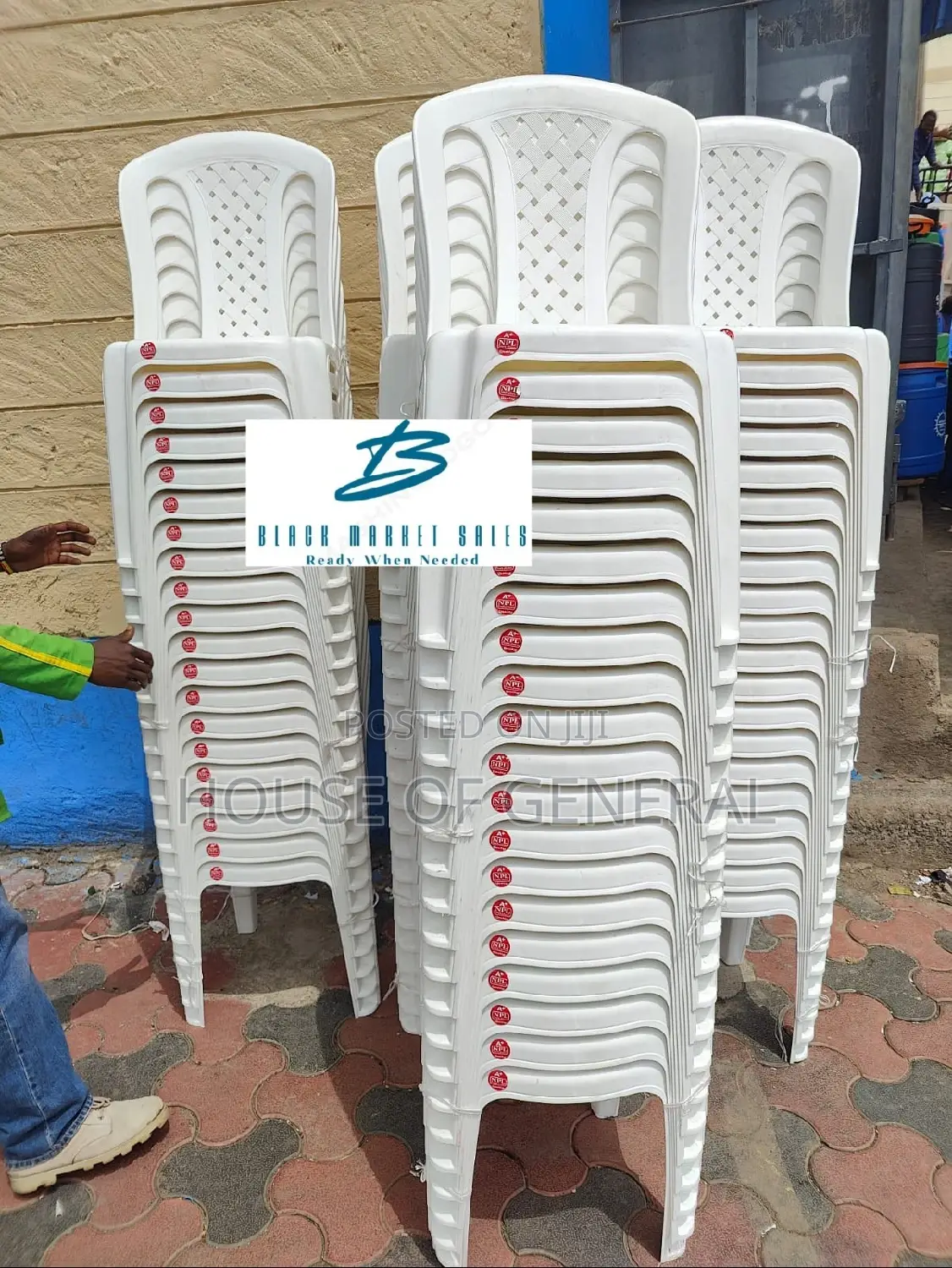 NPL Armless Plastic Chair