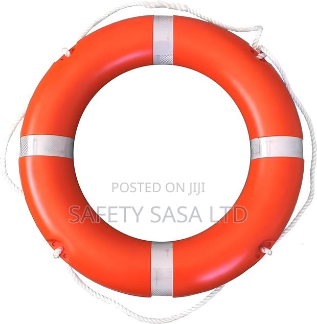 Round Life Buoy Ring, (Orange, Weight 2.5 Kg)