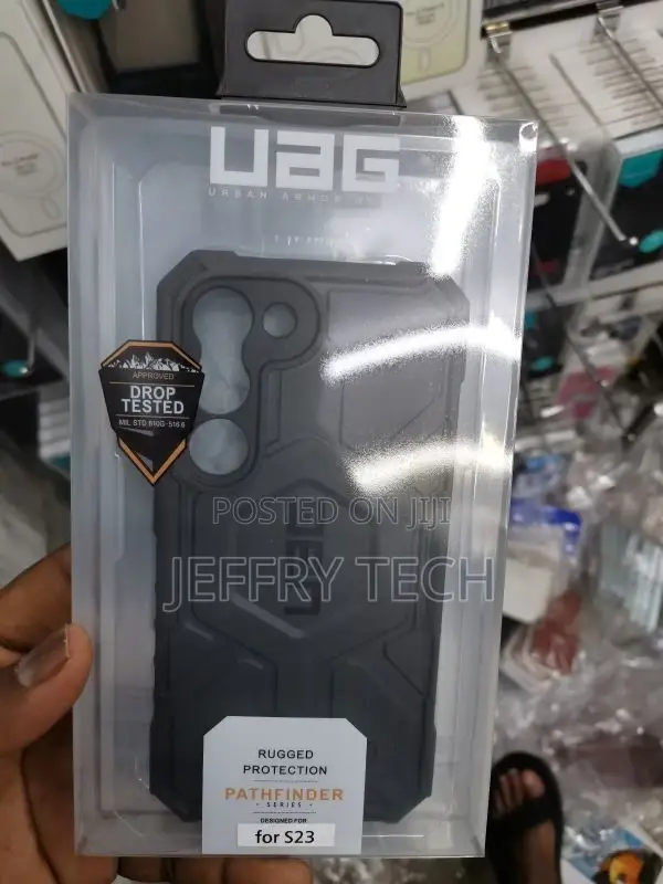 UAG Pathfinder Rugged Case Samsung S23 - Black