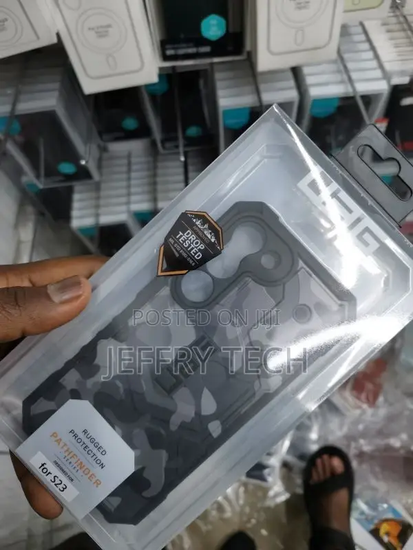 UAG Pathfinder Case for Samsung Galaxy S23 Midnight Camo