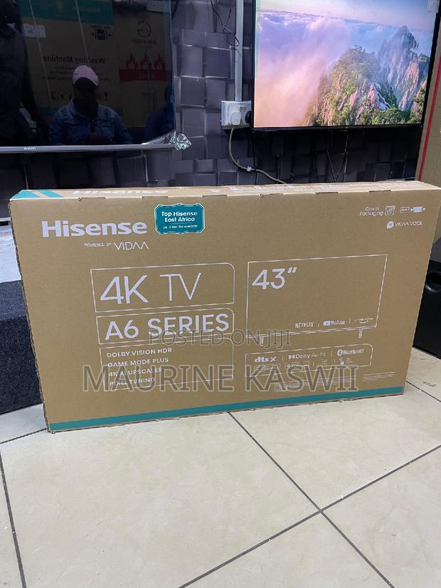 Hisense 43" A6kseries Uhd Smart Tv - main view