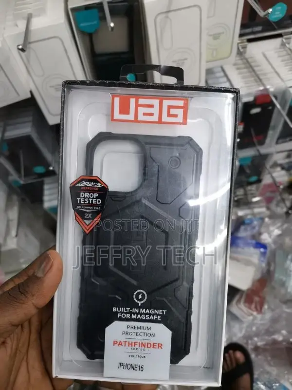 UAG Pathfinder Rugged Protection Case for iPhone 15/15 Pro