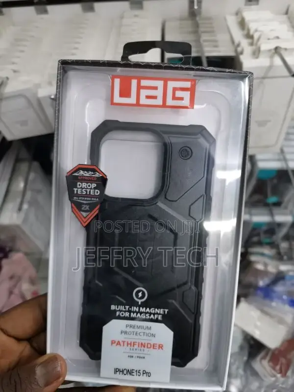 UAG Pathfinder Magsafe Clear Case - For iPhone 15 Pro