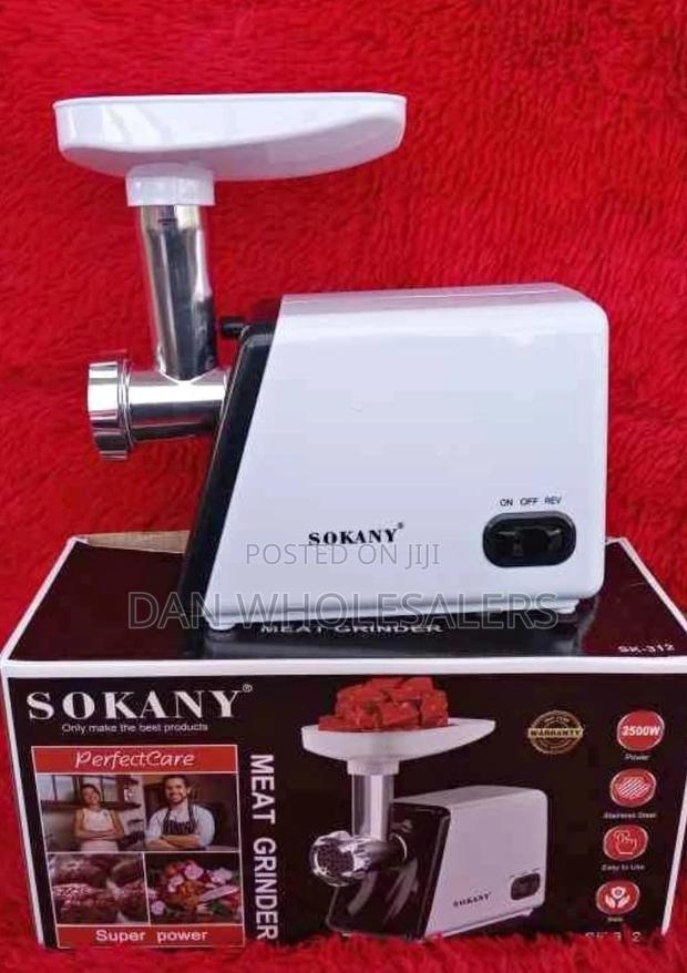 Sokany 312 Meat Grinder and Mincer - main view