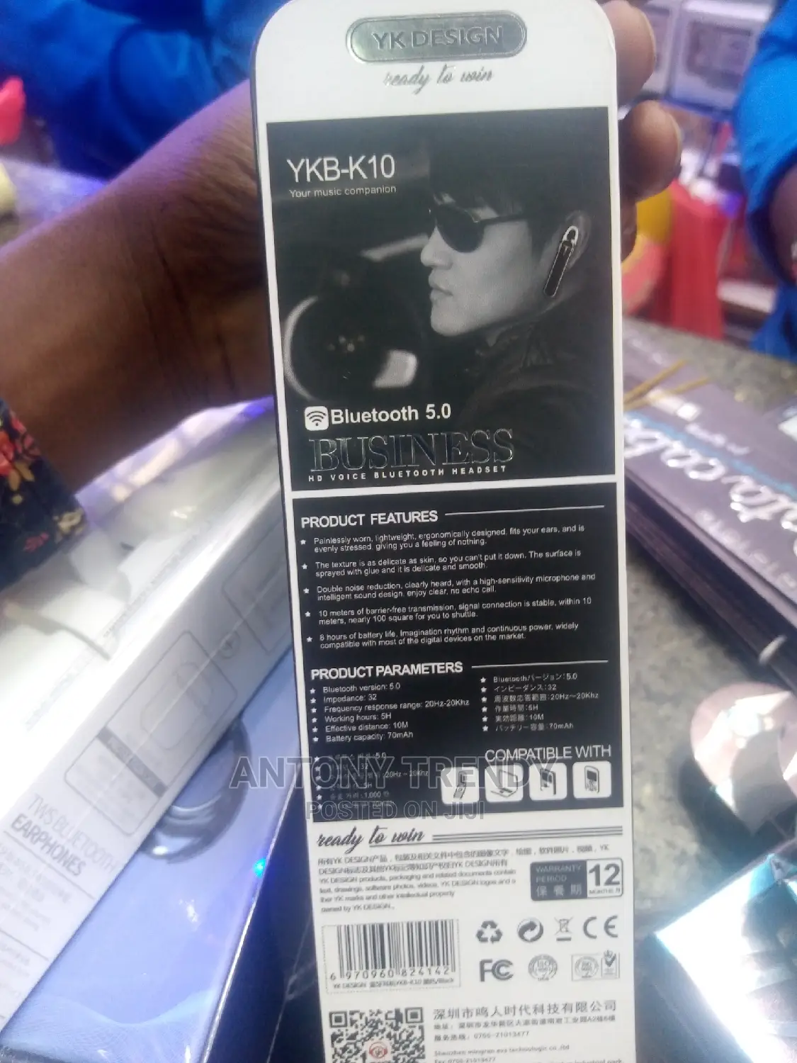 Bluetooth Earpiece Business Class