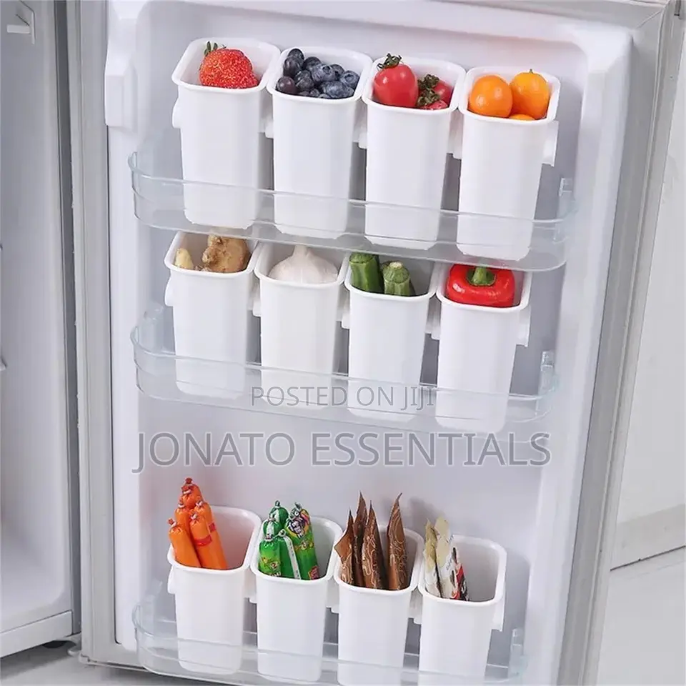 2pc Fridge Side Door Storage Containers or Boxes