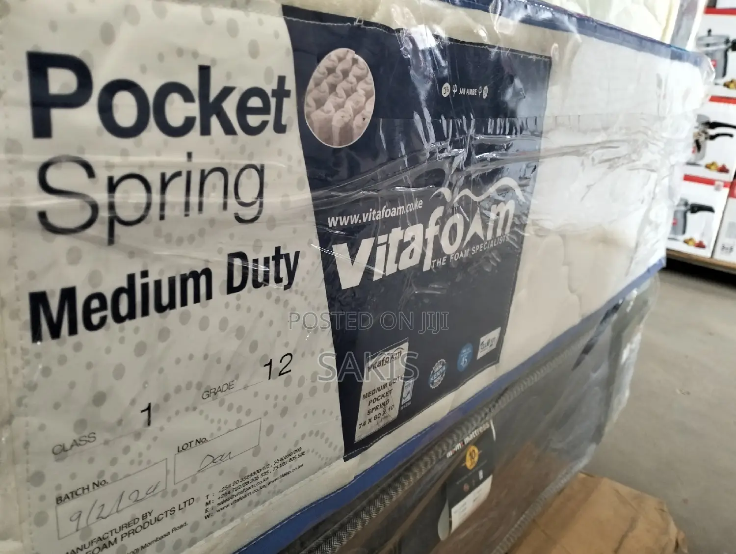 Classy Pocket Spring 5 X 6 Mattresses. 10inch. Free Delivery