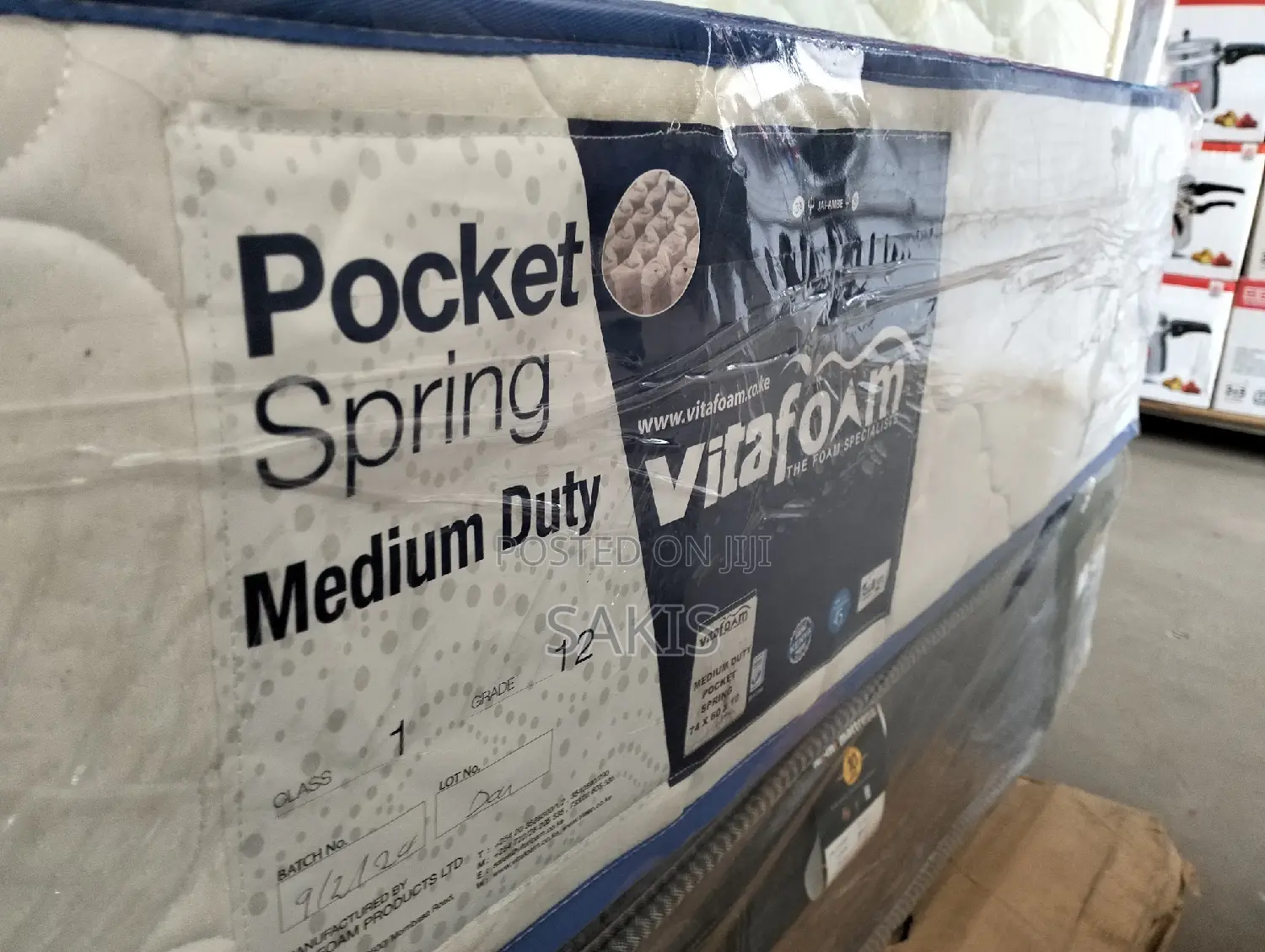 Classy Pocket Spring 5 X 6 Mattresses. 10inch. Free Delivery