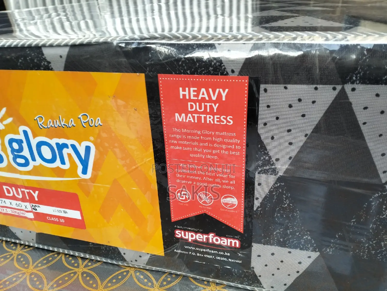 10inch! 5 by 6 High Density Mattresses. Free Delivery