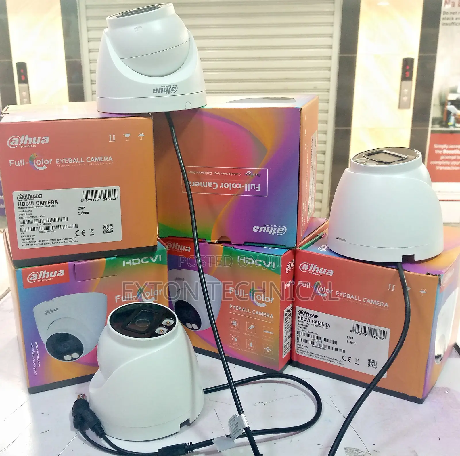 Dahua 2mp Indoor Colorvu Audio 40m 2.8mm