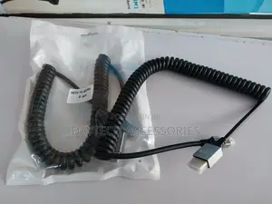 Flexible Coiled Cable Male to Male Micro Hdmi-Compatible