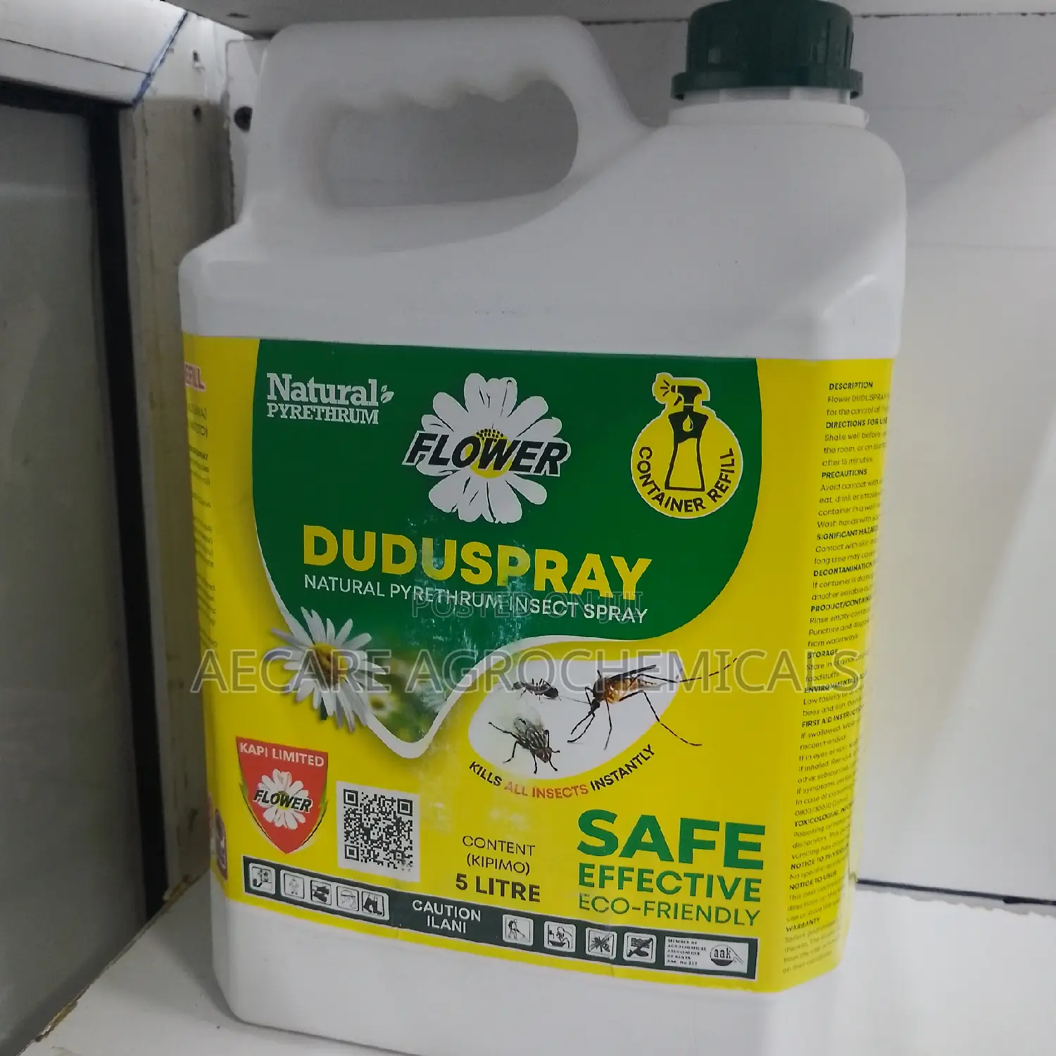 Dudu Spray Natural Pyrethrum Insect Spray 5 Litre