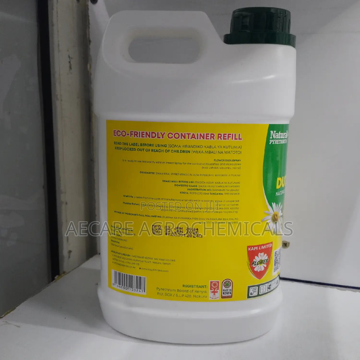 Duduspray Natural Pyrethrum Insect Spray 2 Litre