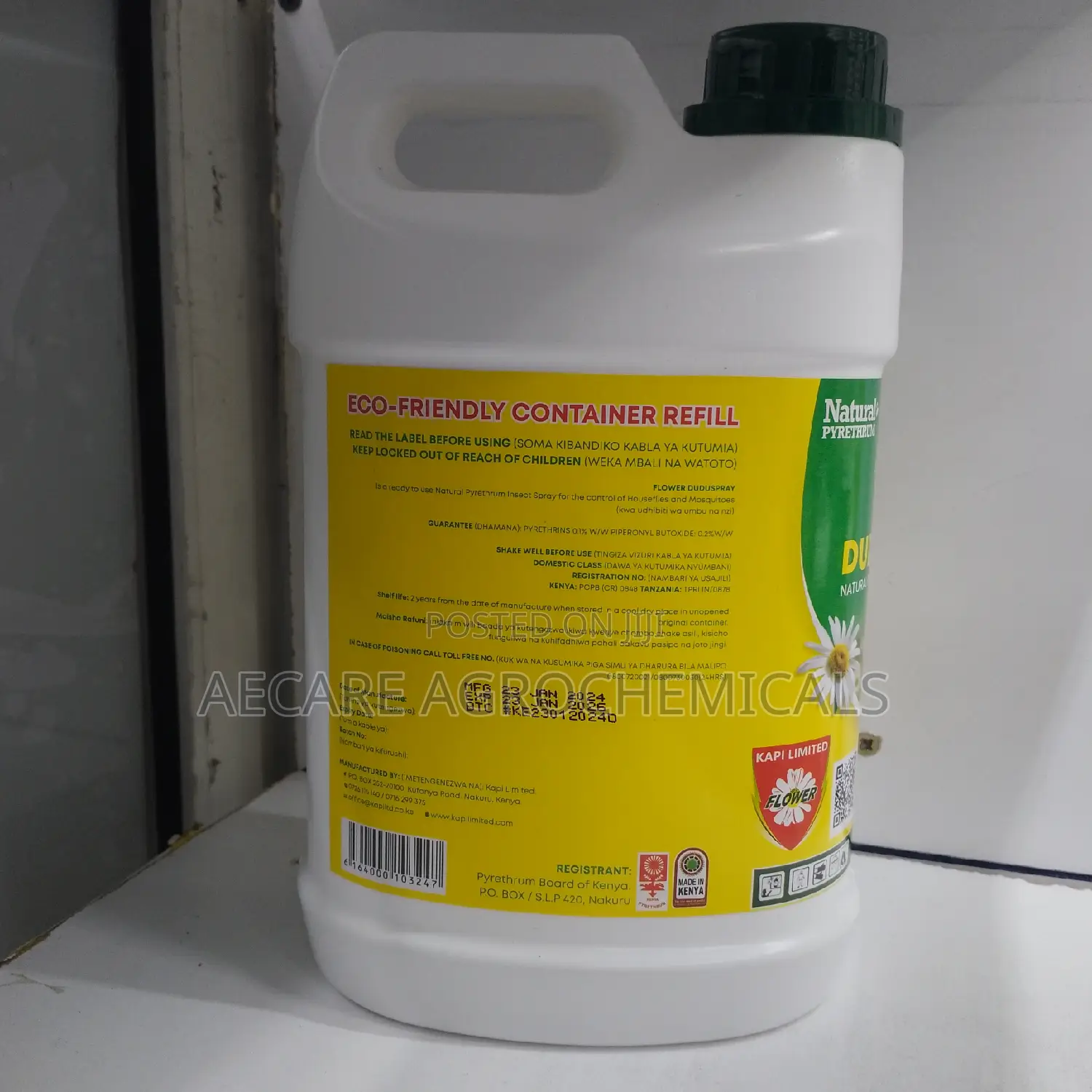 Duduspray Natural Pyrethrum Insect Spray 2 Litre
